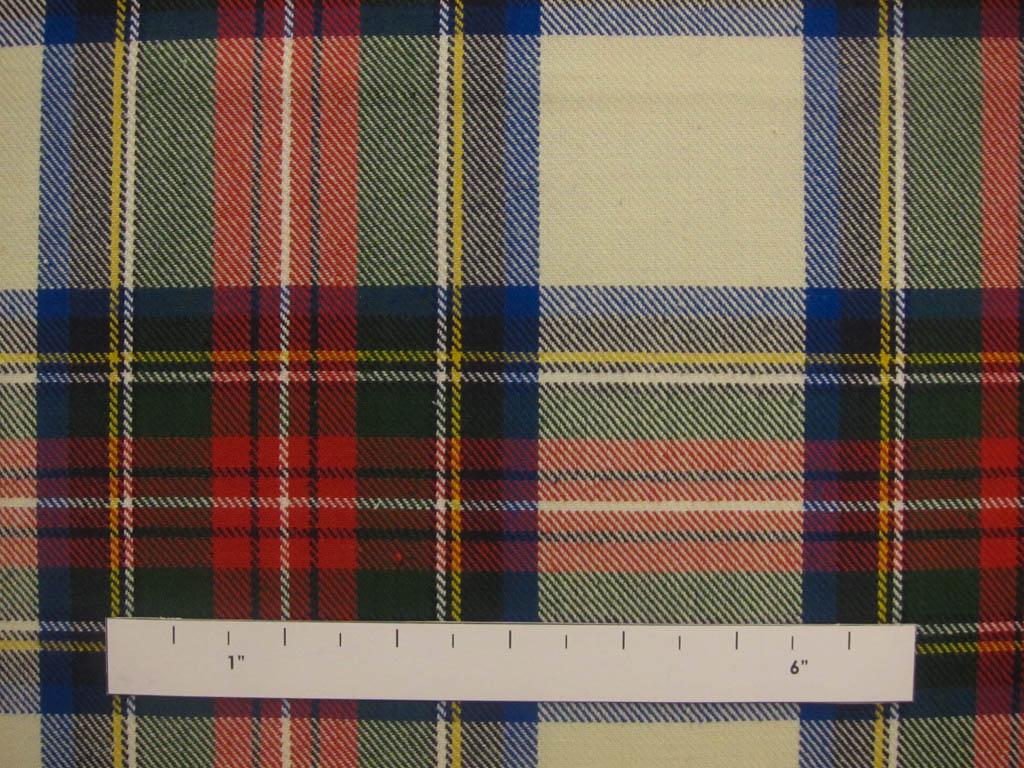 Heavy Woven Cotton Plaid1