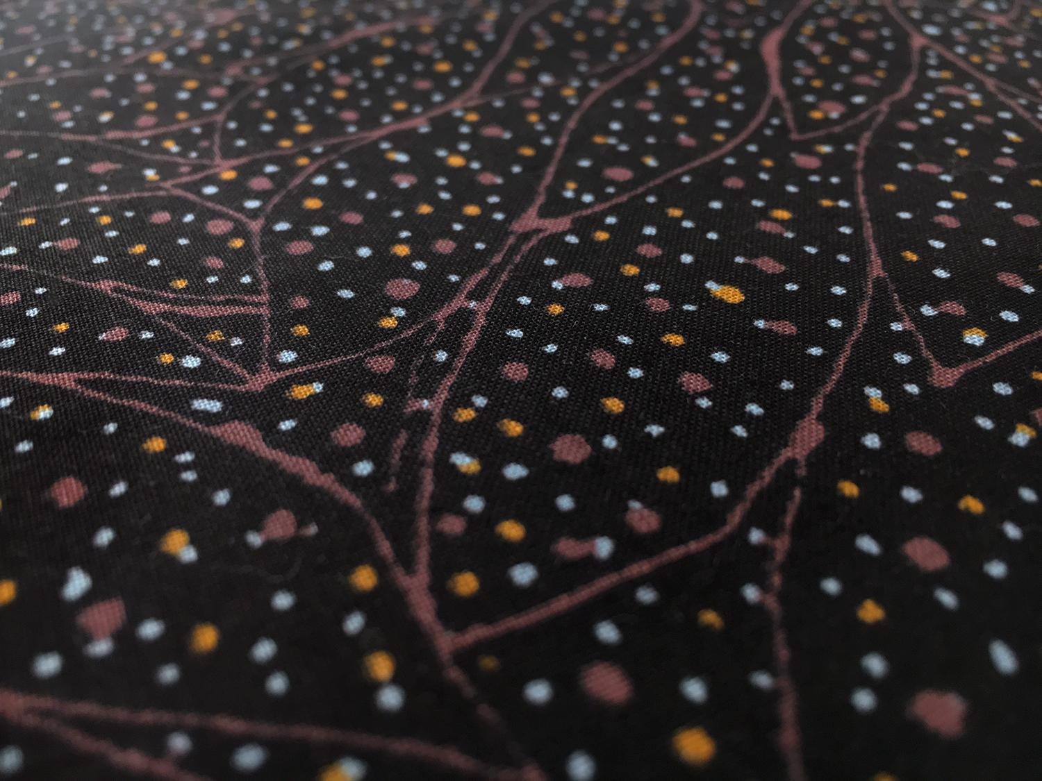 Australian Cotton Print With Aboriginal Motif2