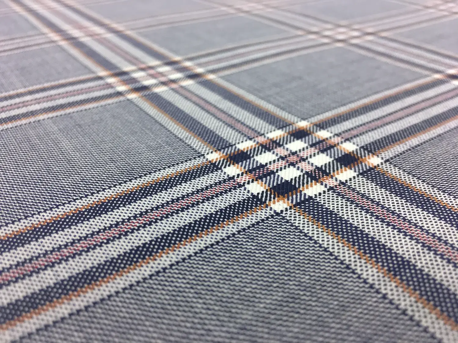 Italian Super 120s Virgin Wool Plaid2