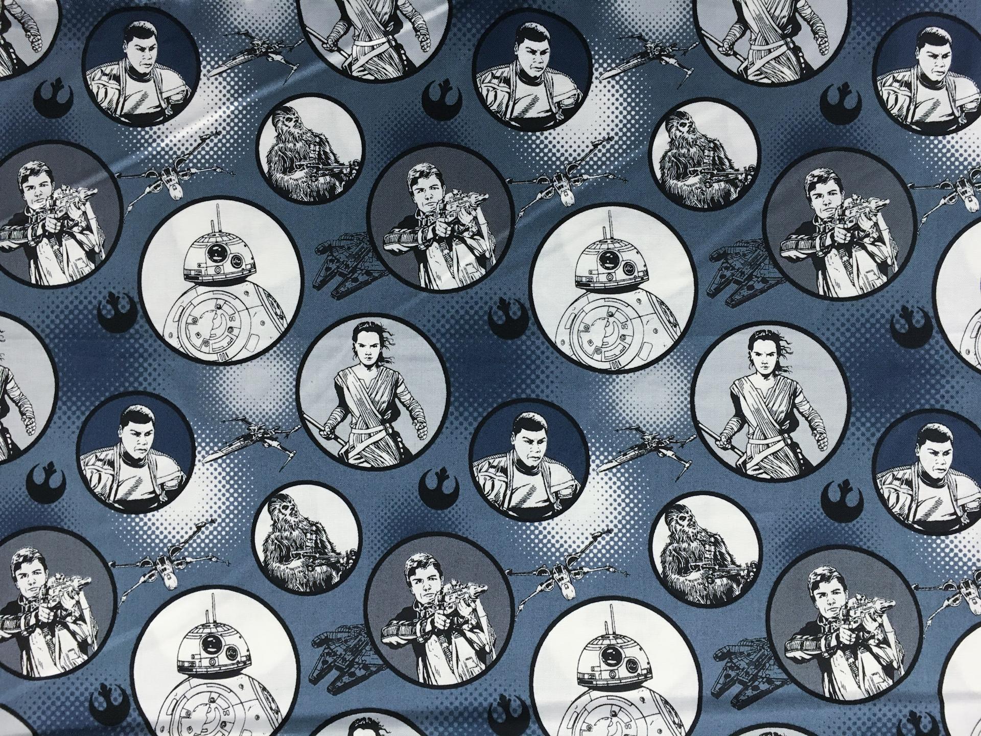 Star Wars The Force Awakens Broadcloth Print0