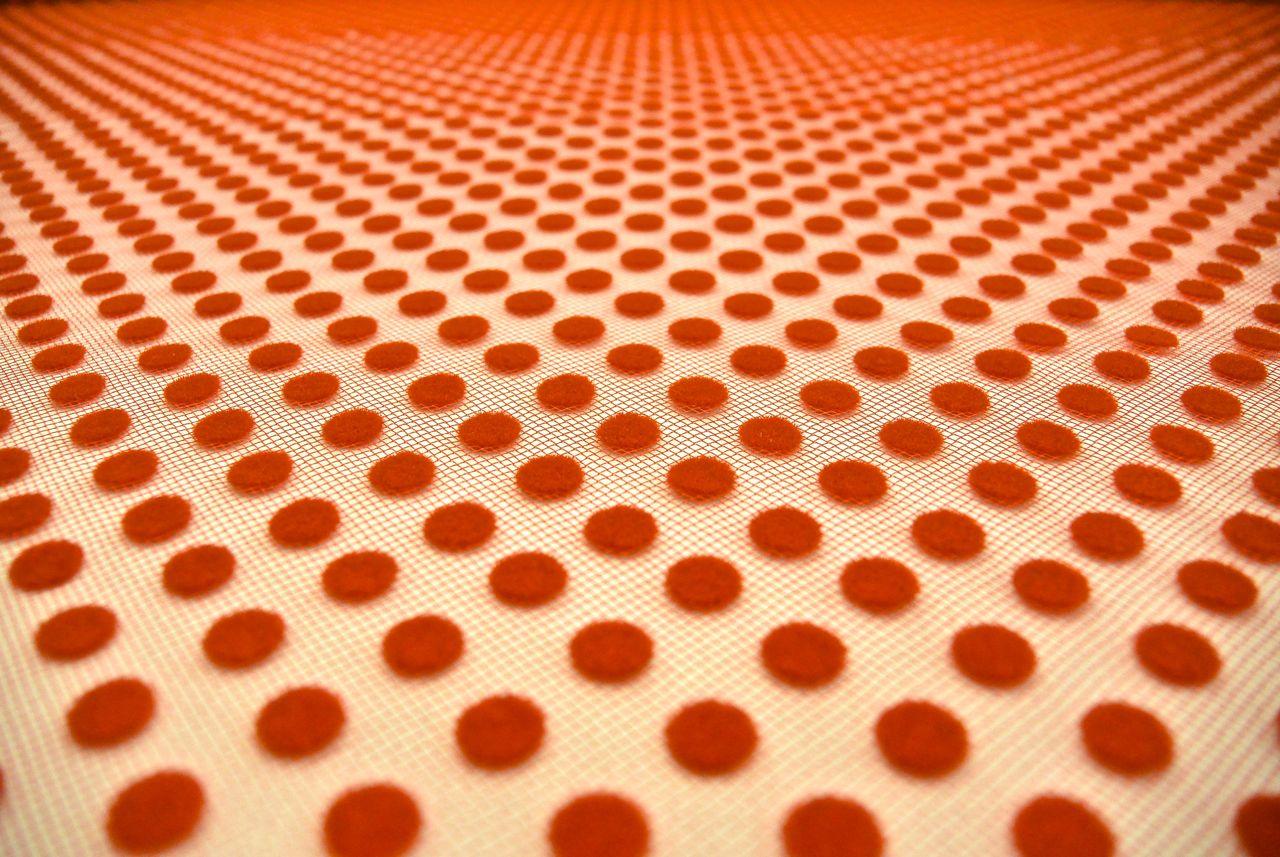 Polka Dotted Flocked Tulle2