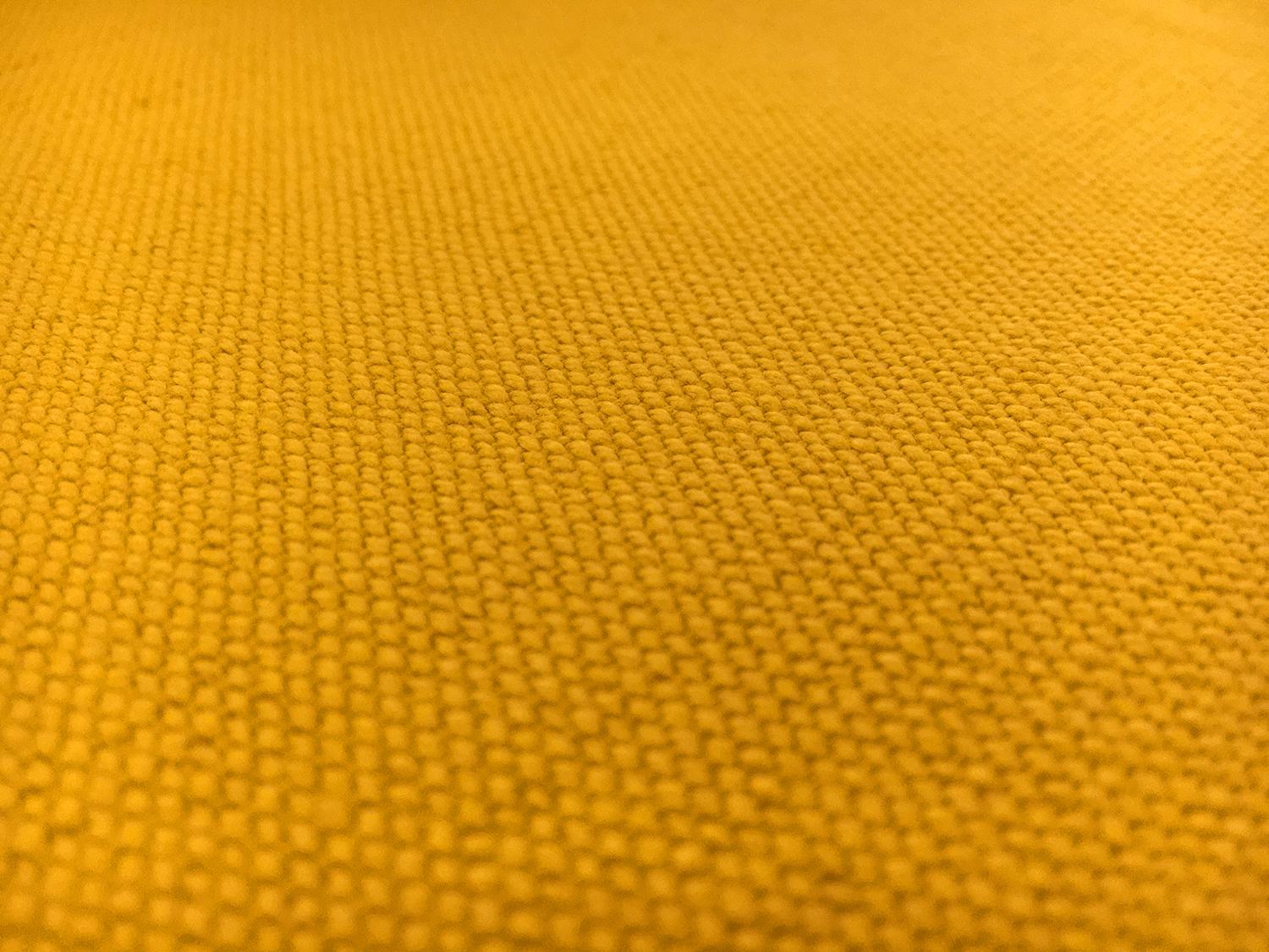 Belgian Linen Cotton High Performance Upholstery in Egg Yolk