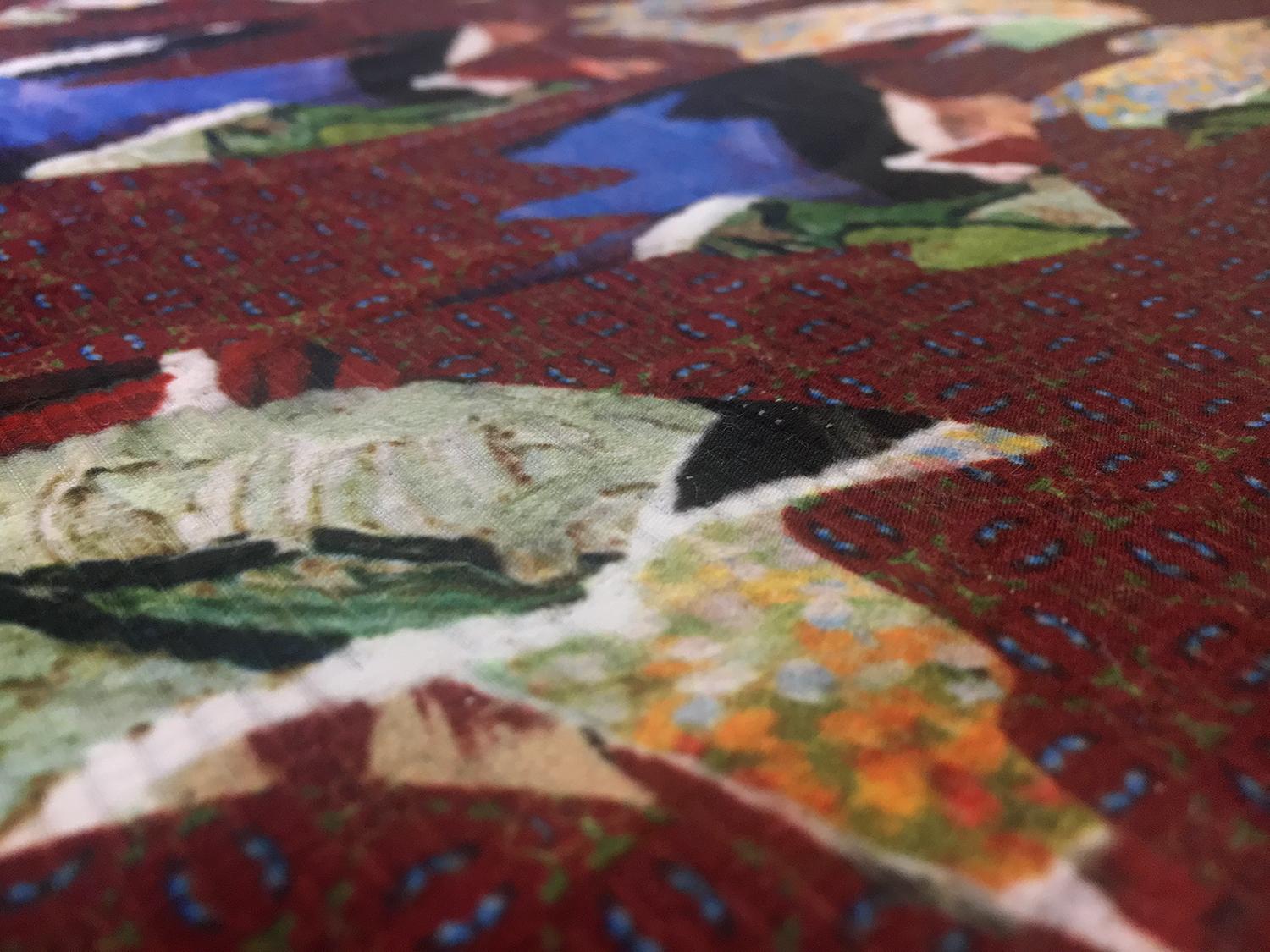 Max Mara Italian Cotton Nylon Novelty2