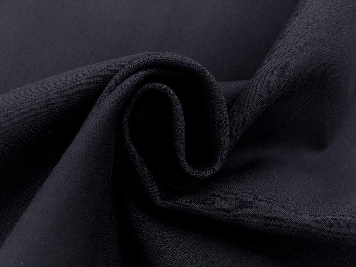 Rayon Nylon Spandex Doubleface Knit in Navy1