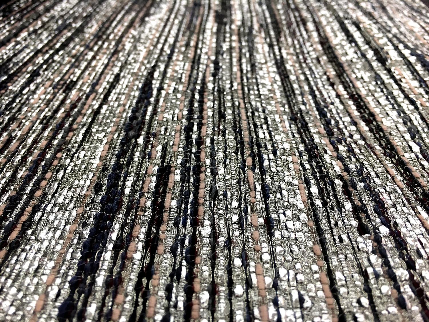 Metallic Wool and Poly Blend Chenille0