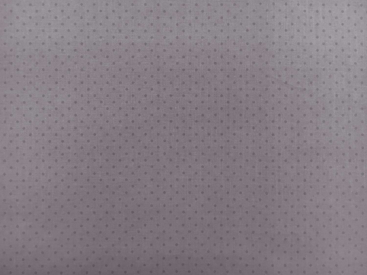 Cotton Broadcloth Polka Dot Print in Grey 0