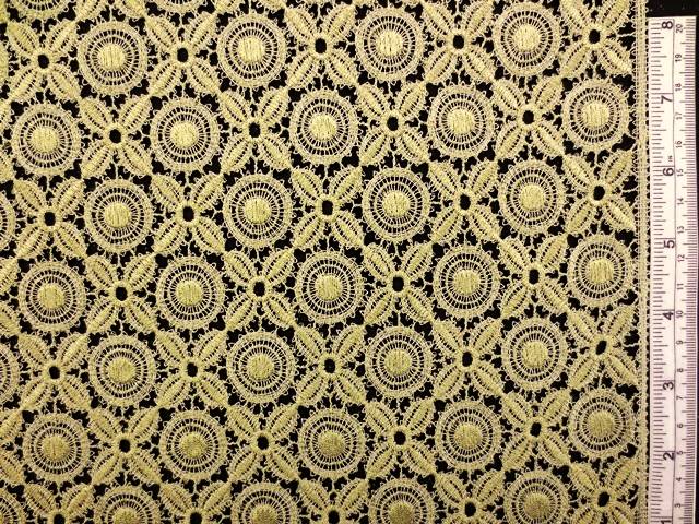 Metallic Guipure Lace0