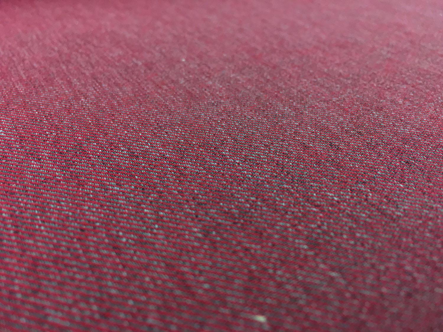 Cotton Flannel Twill in Wine Red2