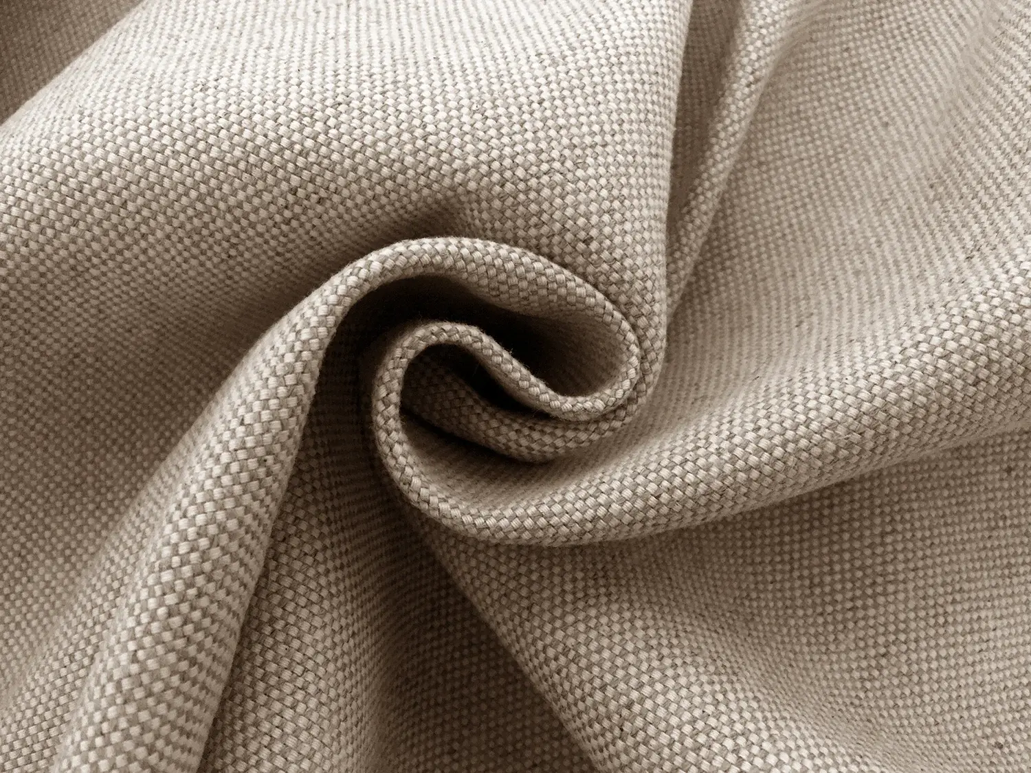 Tumbled Linen Cotton Upholstery in Oatmeal1