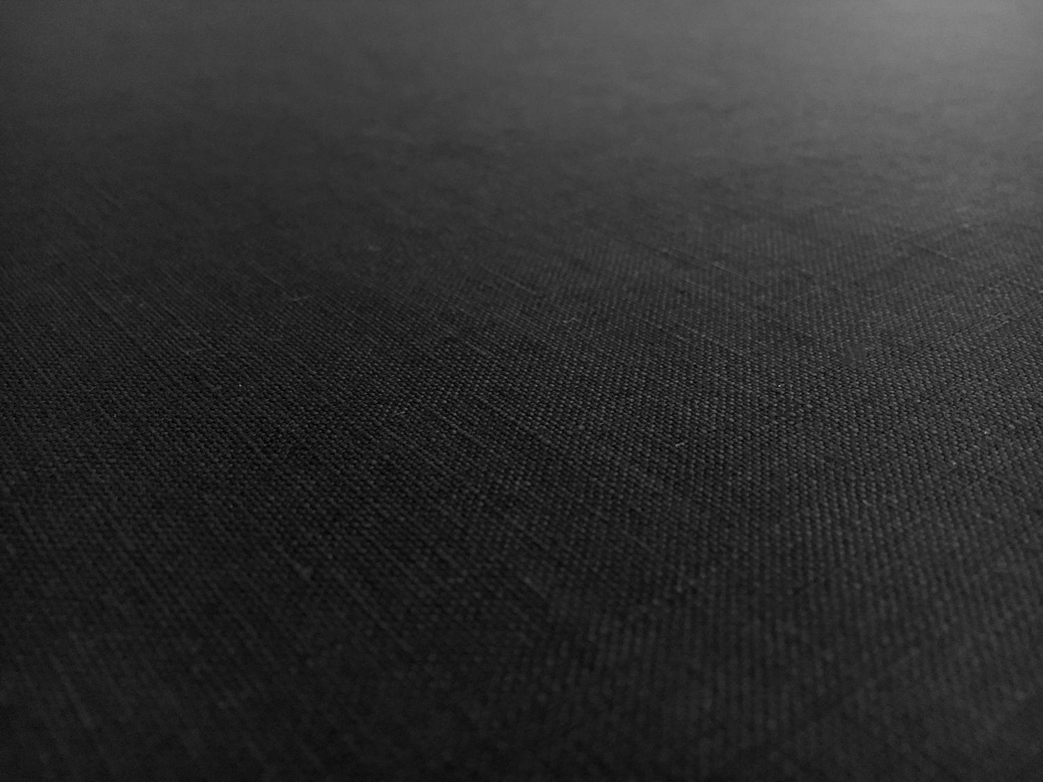 Belgian Lightweight Linen in Black0