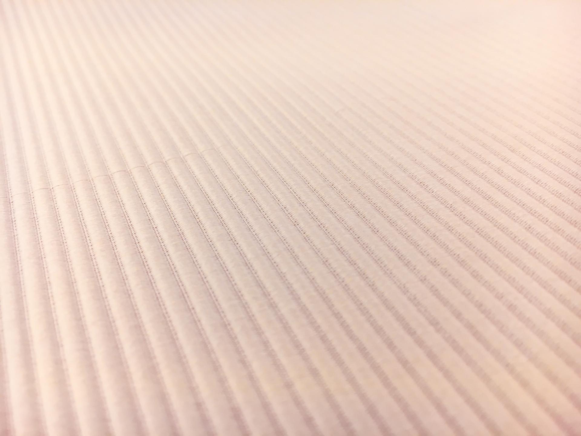 Italian Cotton and Acetate Ottoman in Cipria2