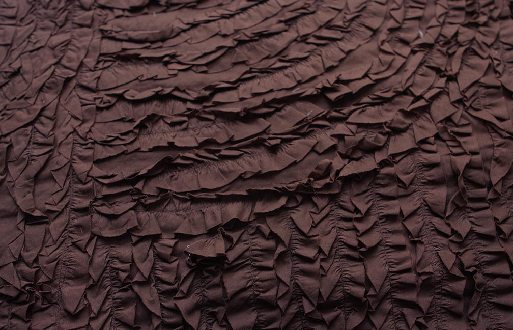 Cotton Lawn Novelty Ruffle0