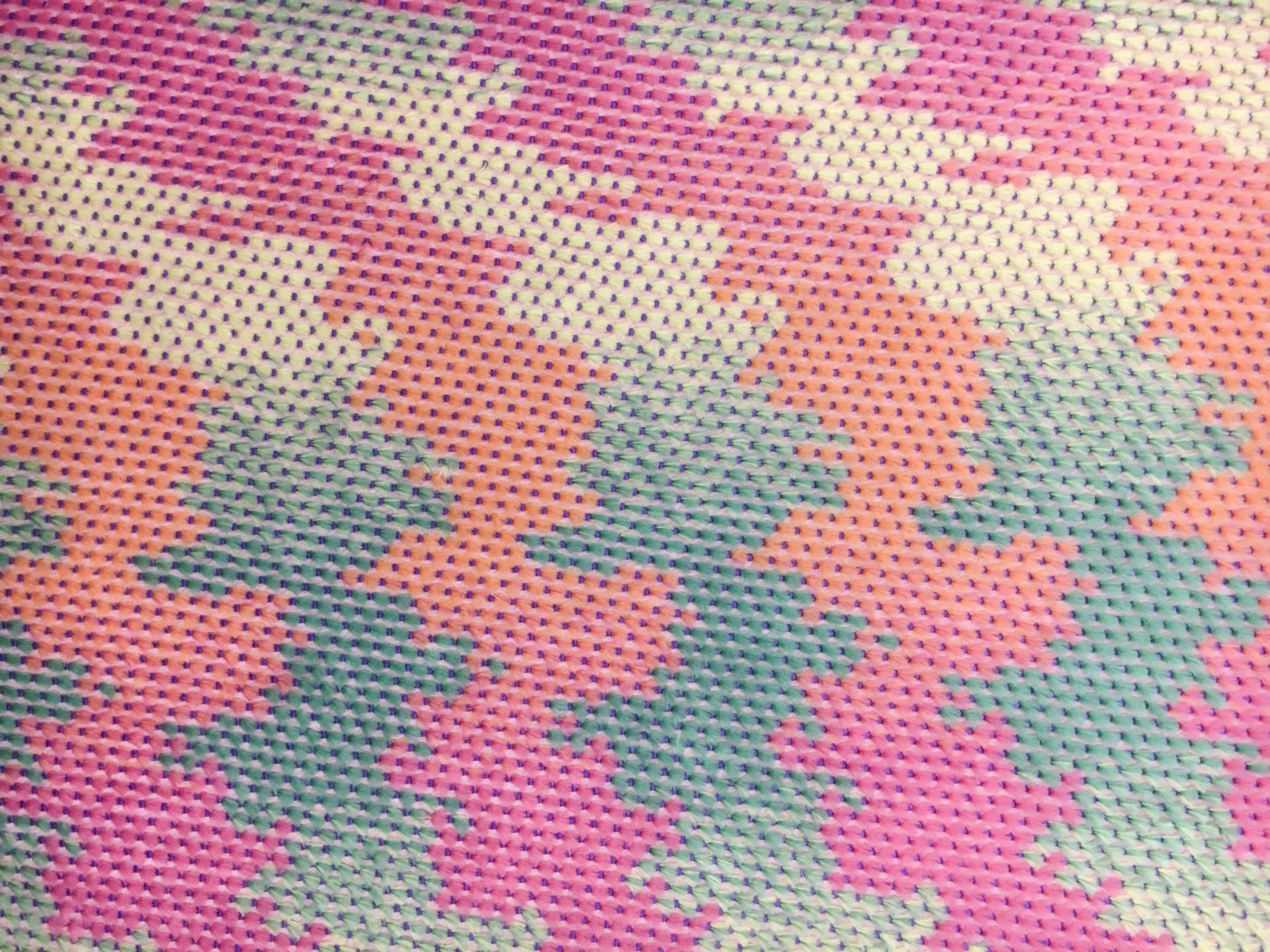 Fil Coupé Organza Large Zig Zags0