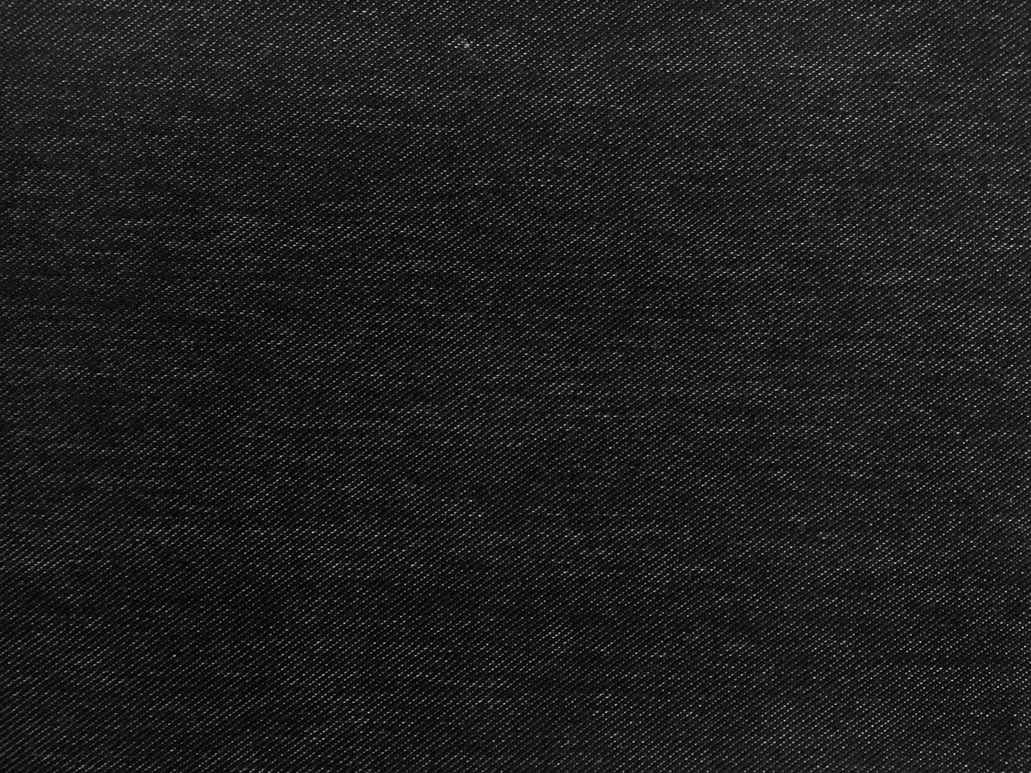 Denim Look Cotton Blend 4 Way Stretch in Black3