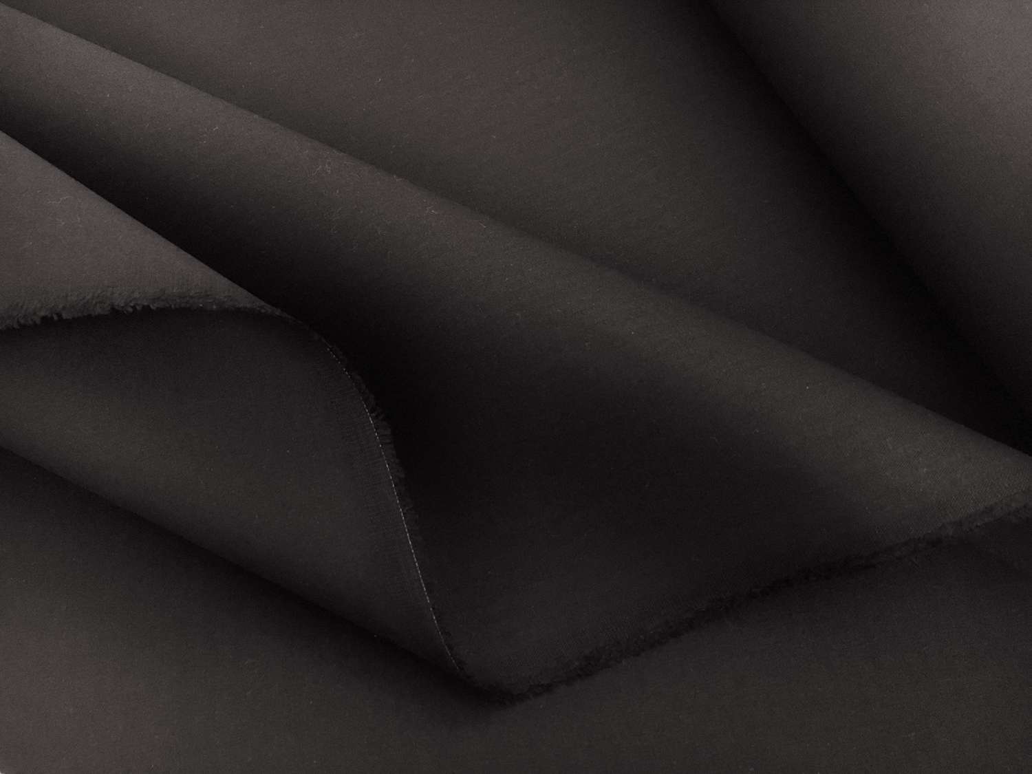 Pure Cotton Heavyweight Coutil in Black0