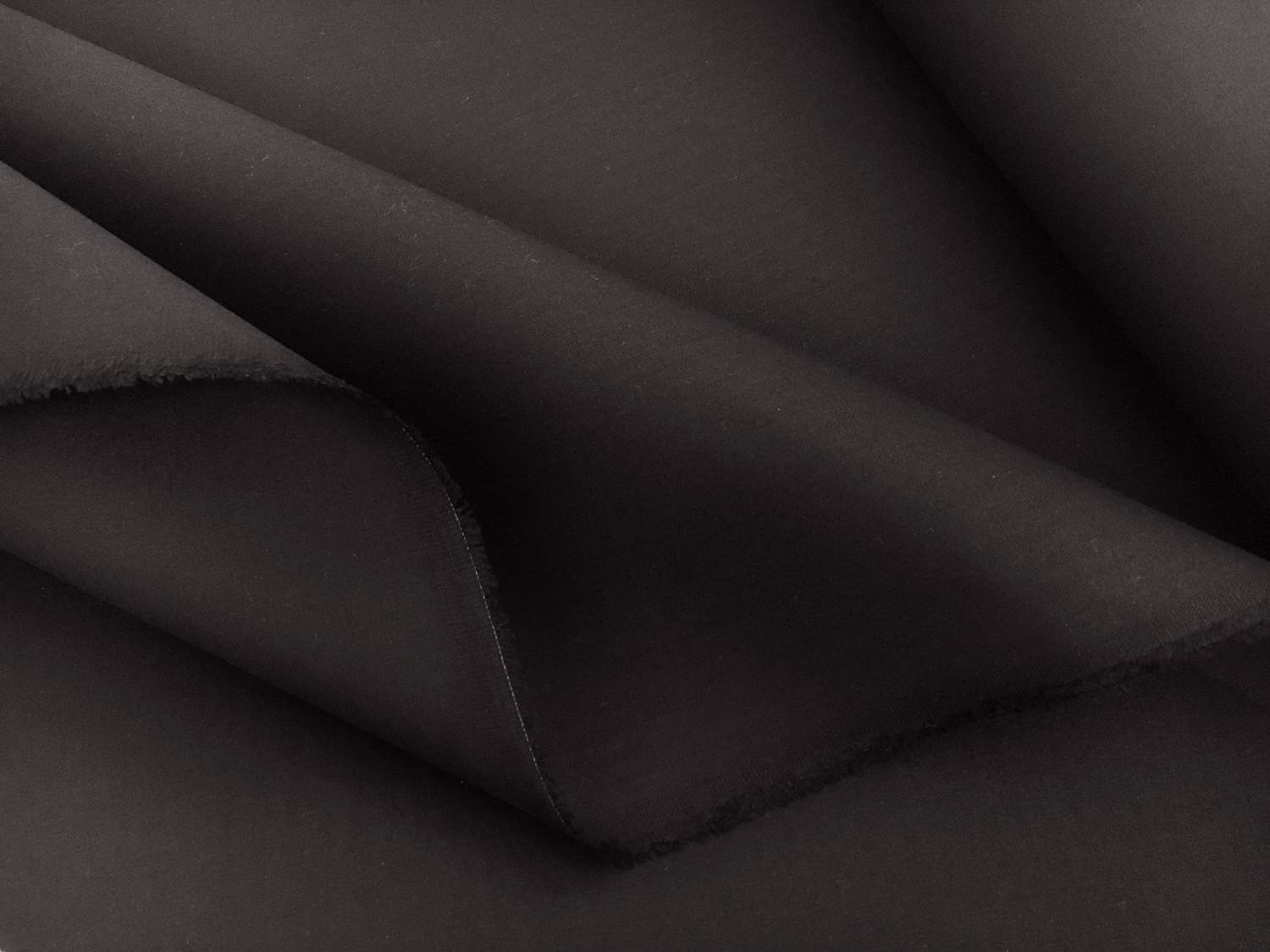 Pure Cotton Heavyweight Coutil in Black0