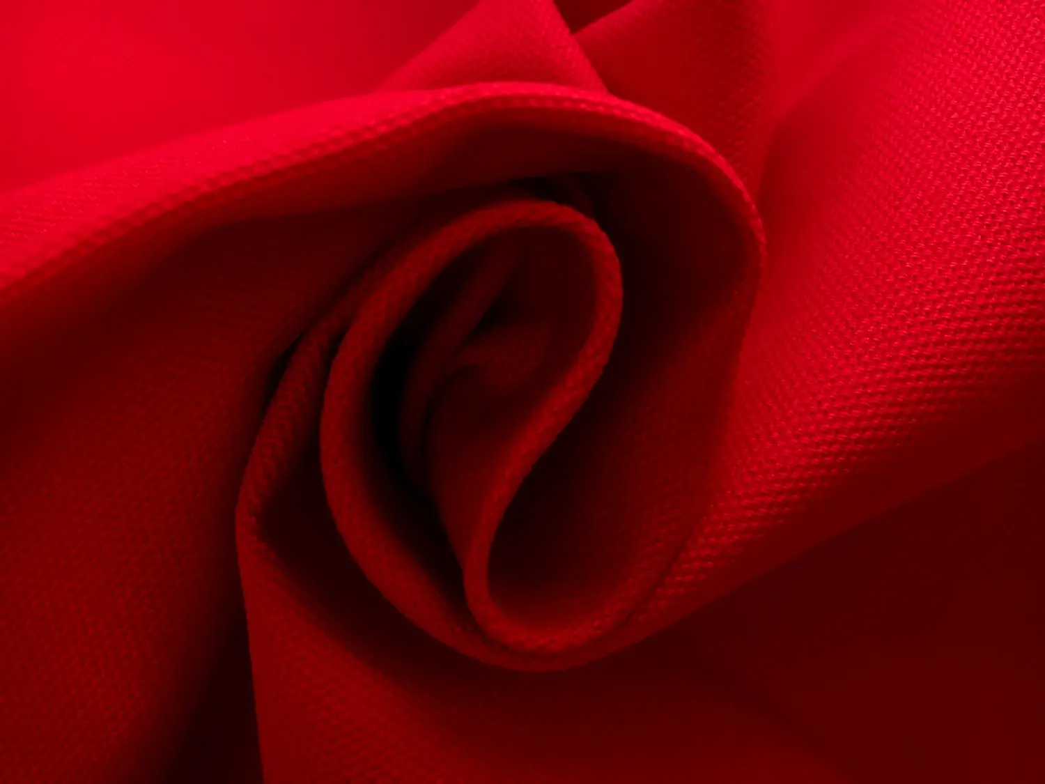 10oz Organic Cotton Canvas in Red1