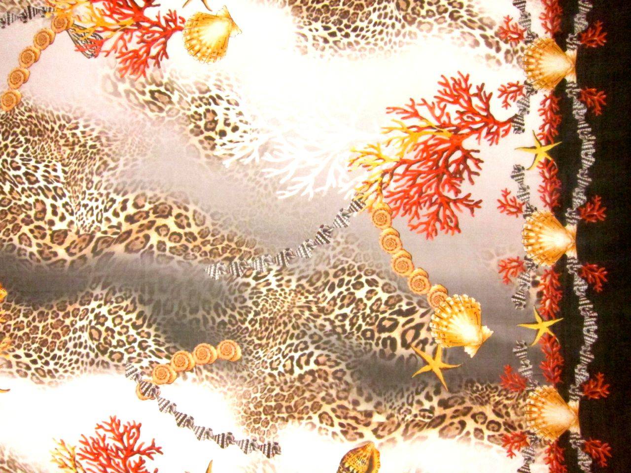 Printed Silk Chiffon0