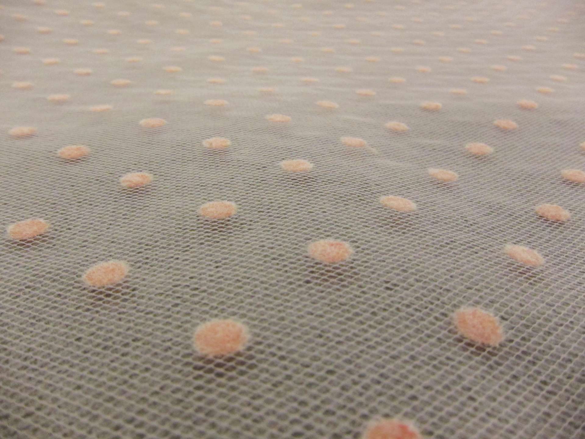 Flocking on Tulle
