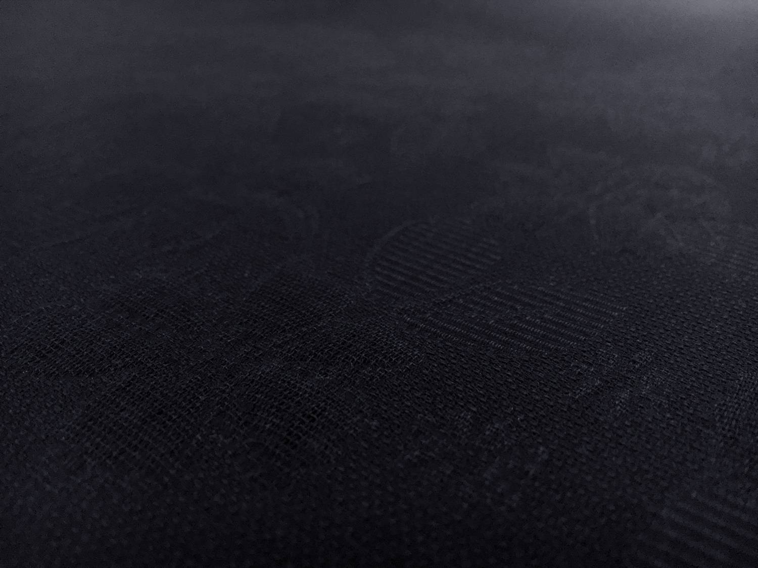 Swiss Cotton Floral Brocade in Navy0