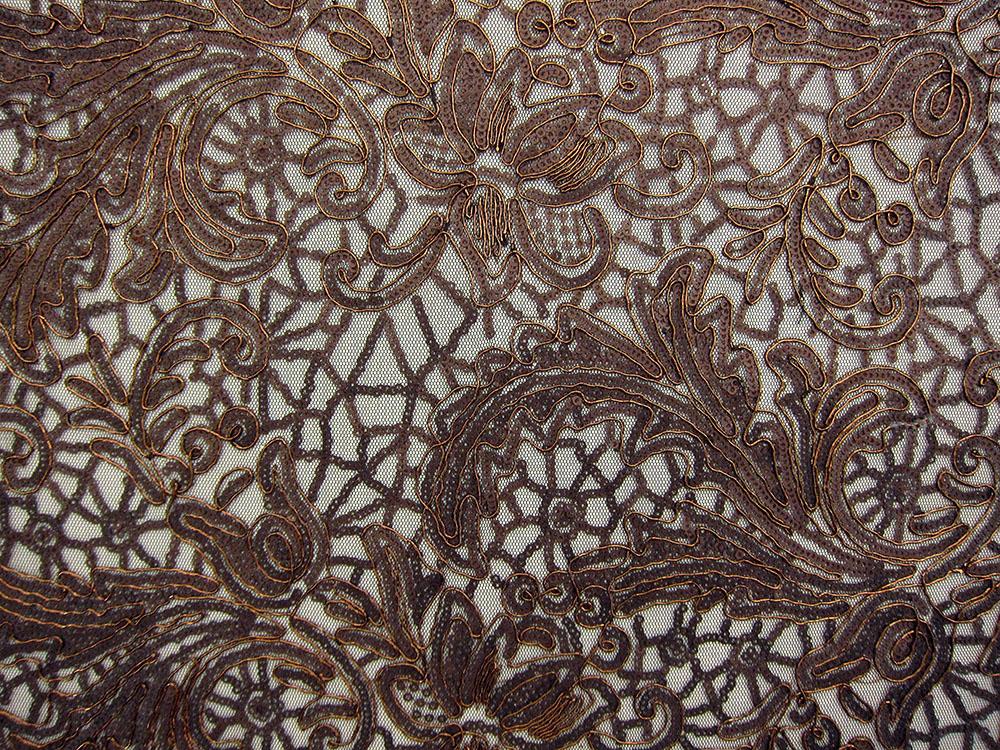 Tulle with Sequins and Cording0