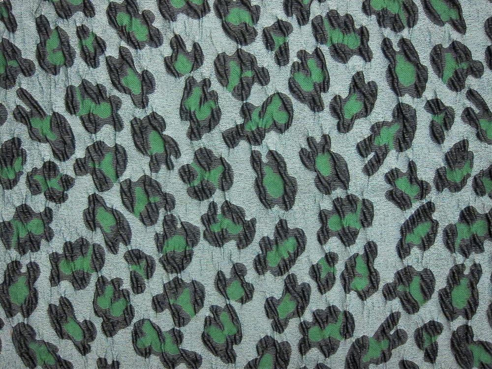 Animal Print Cloqué0