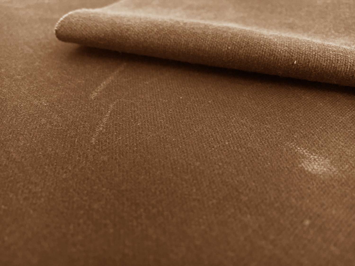 10 oz Cotton Wax Cloth in Field Tan