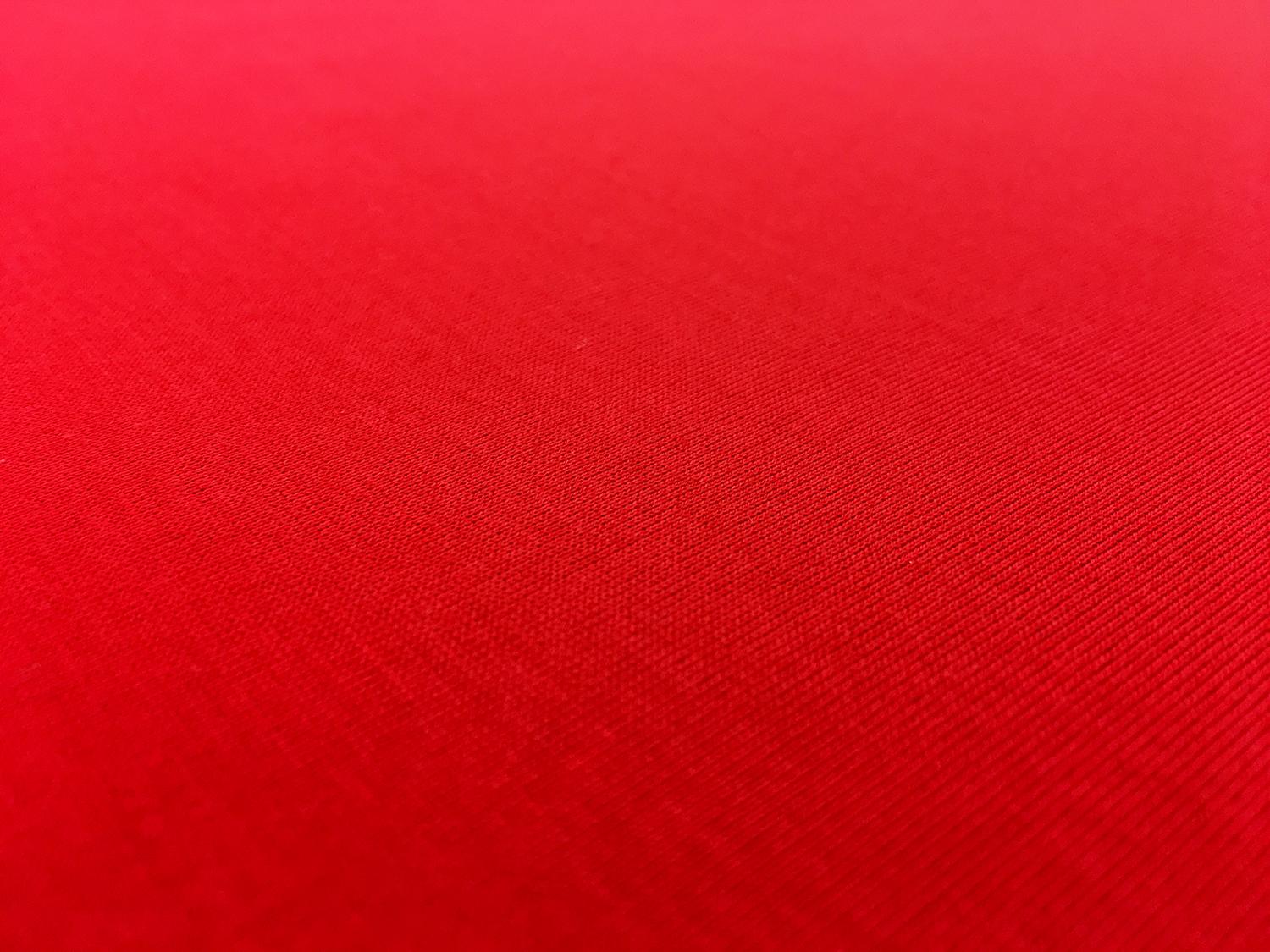 Italian Cotton Jersey in Scarlet0