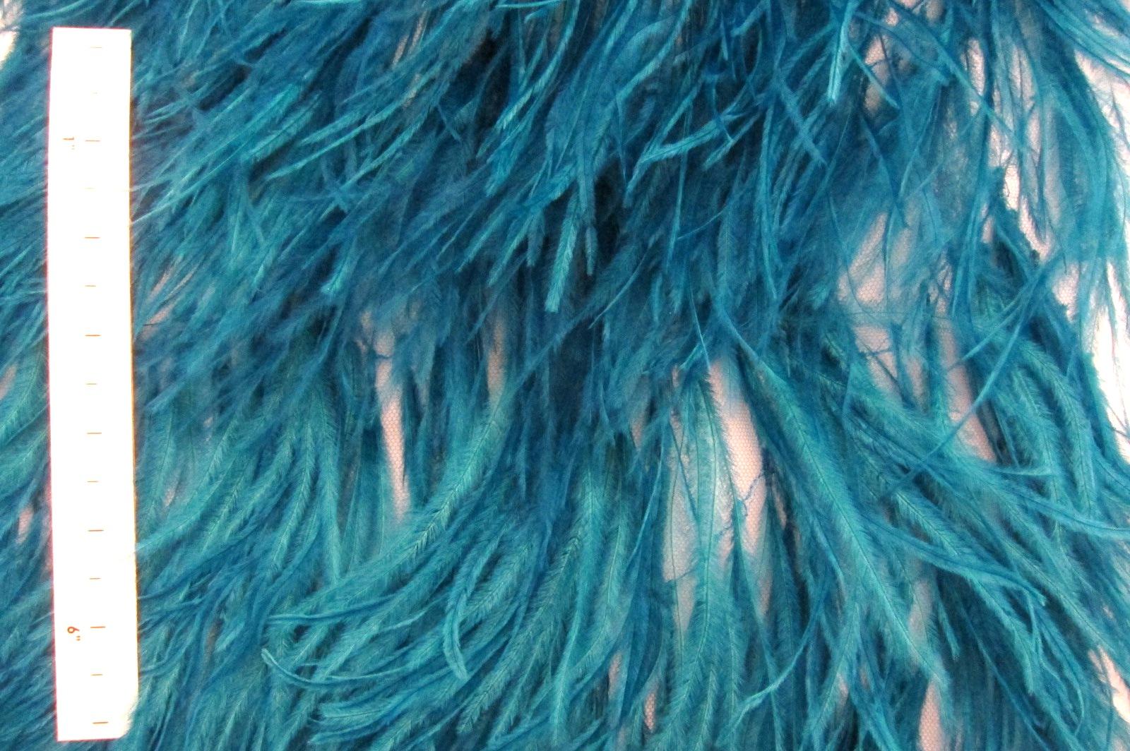 Ostrich Feather Trimmed Illusion2