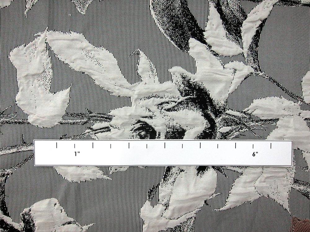 Polyester and Viscose Blend Cloqué2