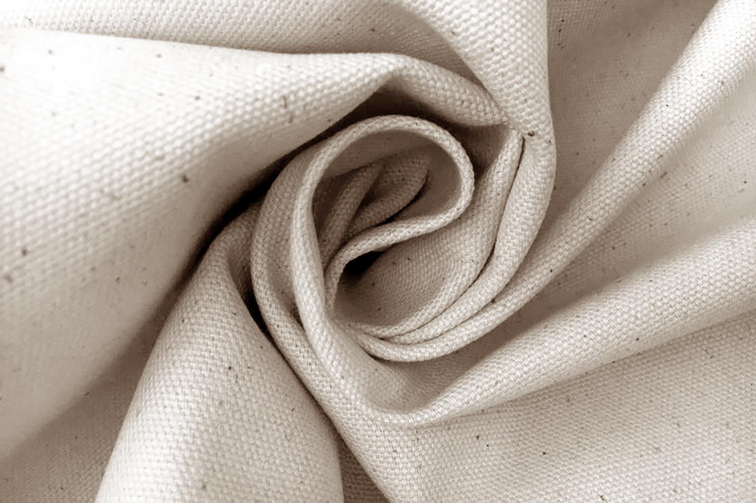 10oz Organic Cotton Canvas in Natural1