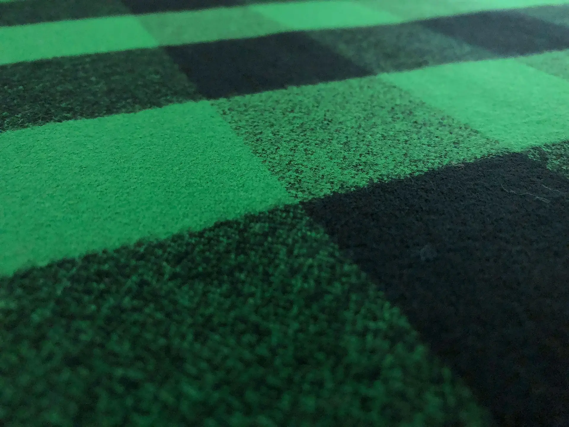 Cotton Mammoth Flannel Check in Green2