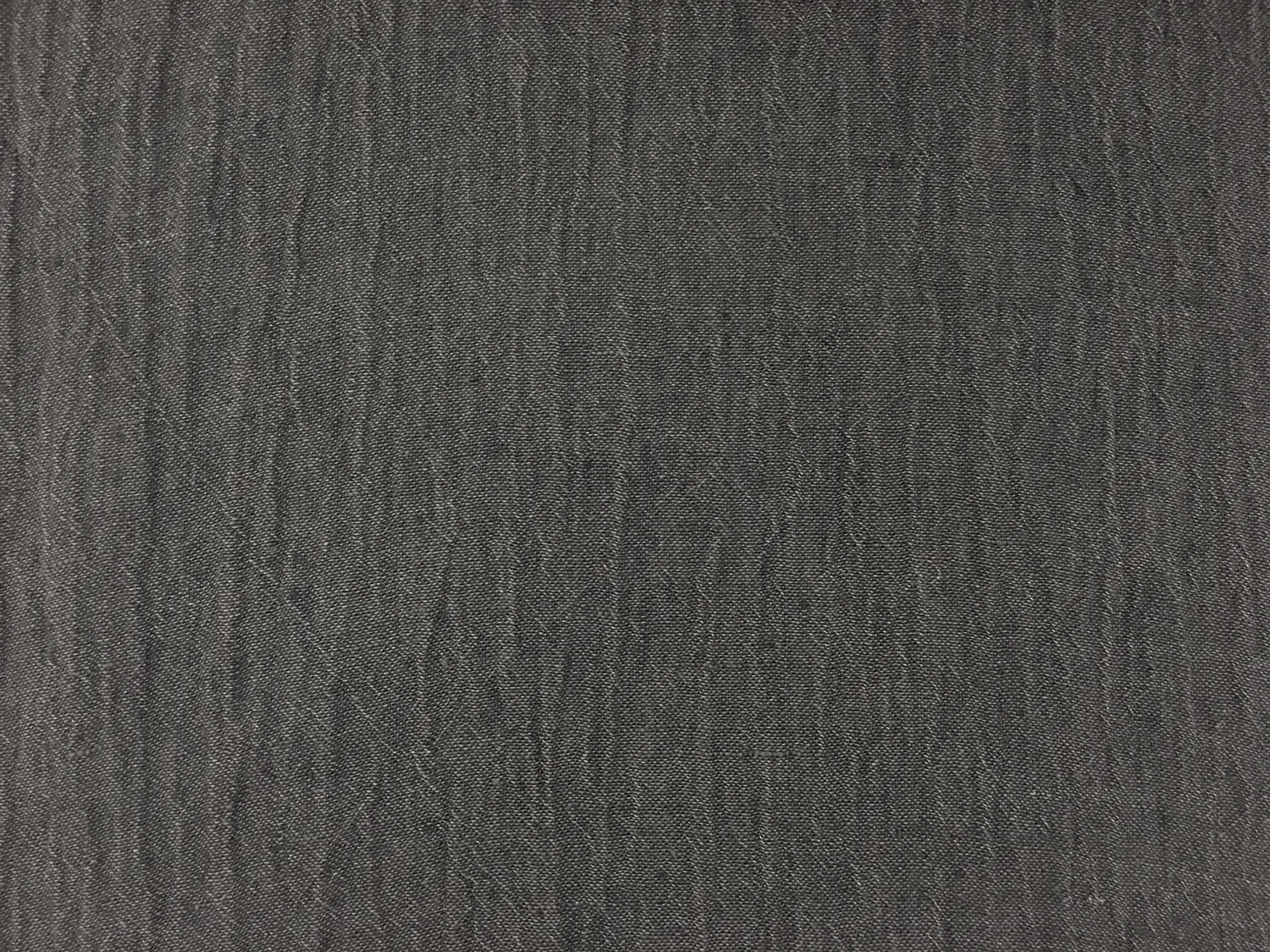 Crinkle Linen Gauze in Charcoal0