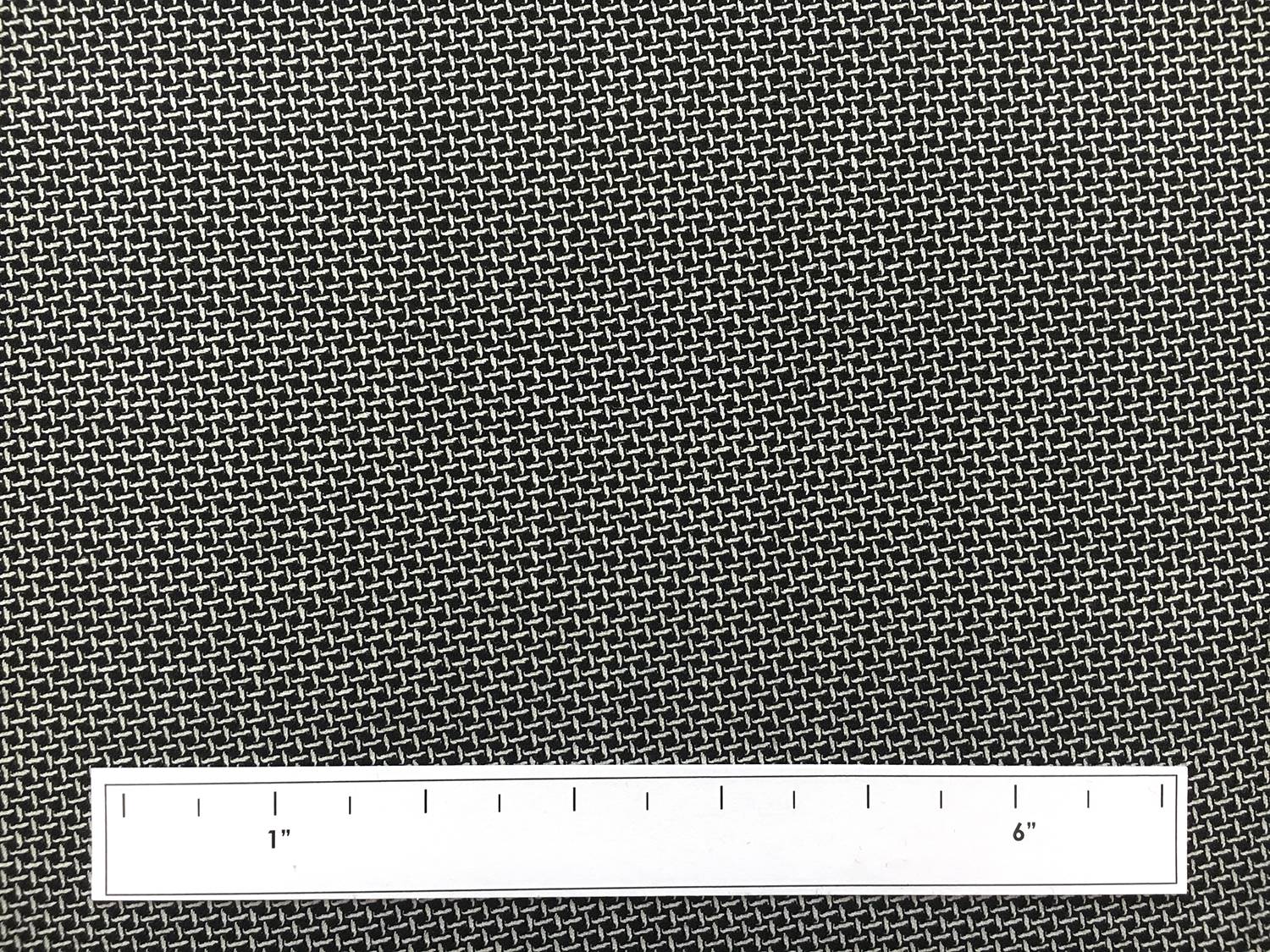 Italian Stretch Wool Novelty Suiting in Black and White4