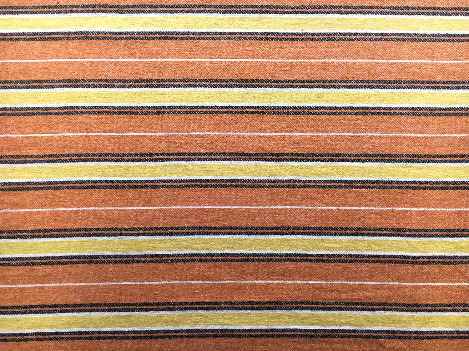 Japanese Cotton Blend Yarn Dyed Stripe0