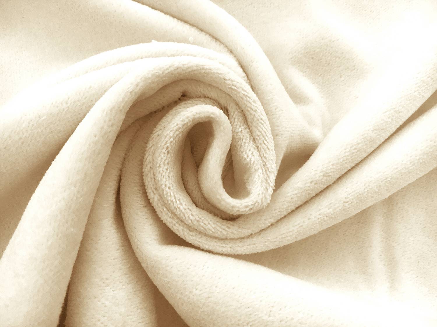 Cotton Terry Velour in Natural1