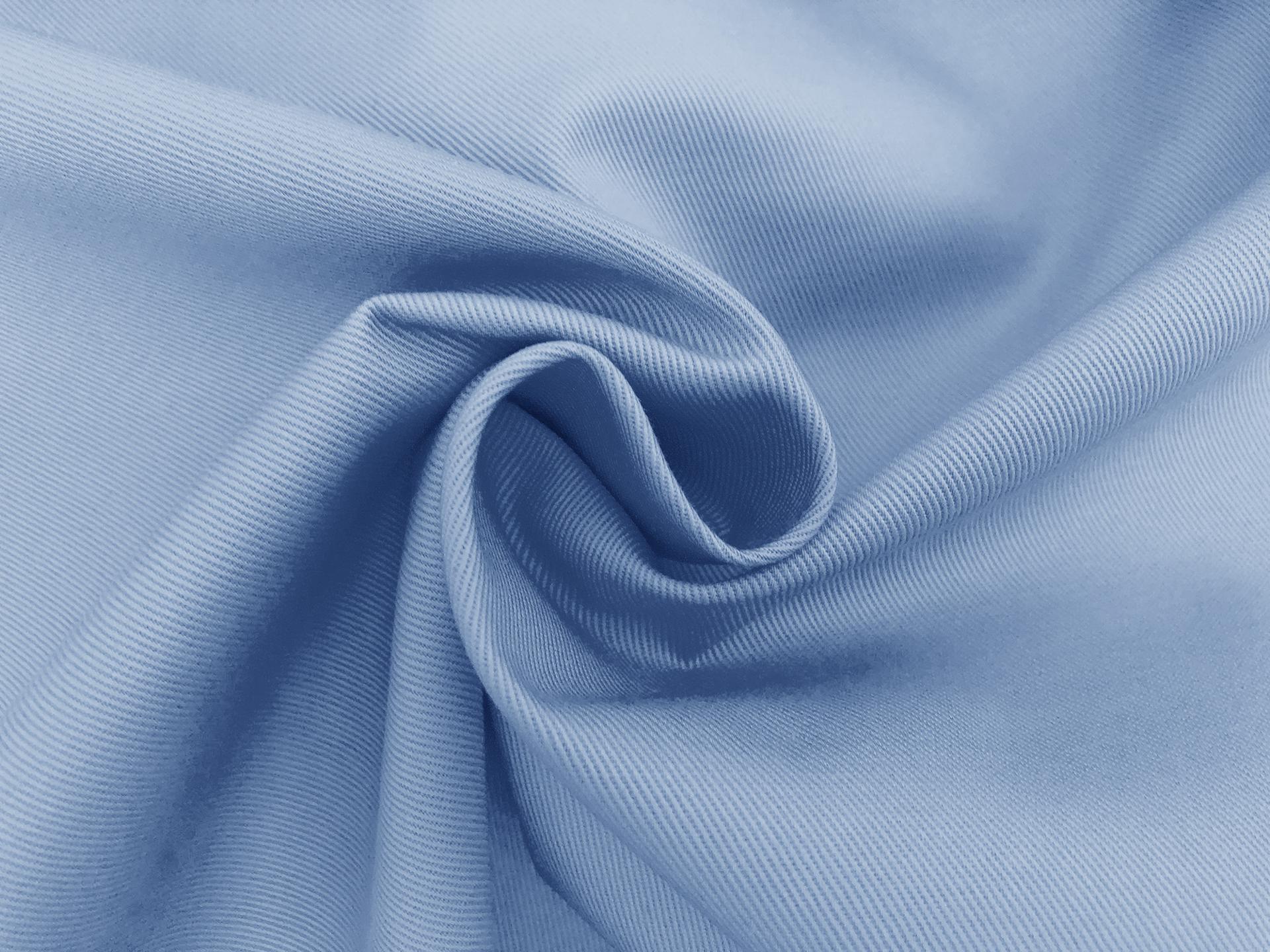 Cotton Chino Twill in Light Blue 1