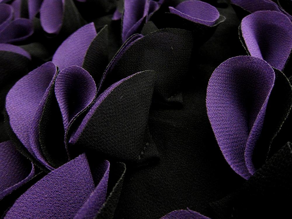 Novelty Samba Polyester Georgette Ruffles1