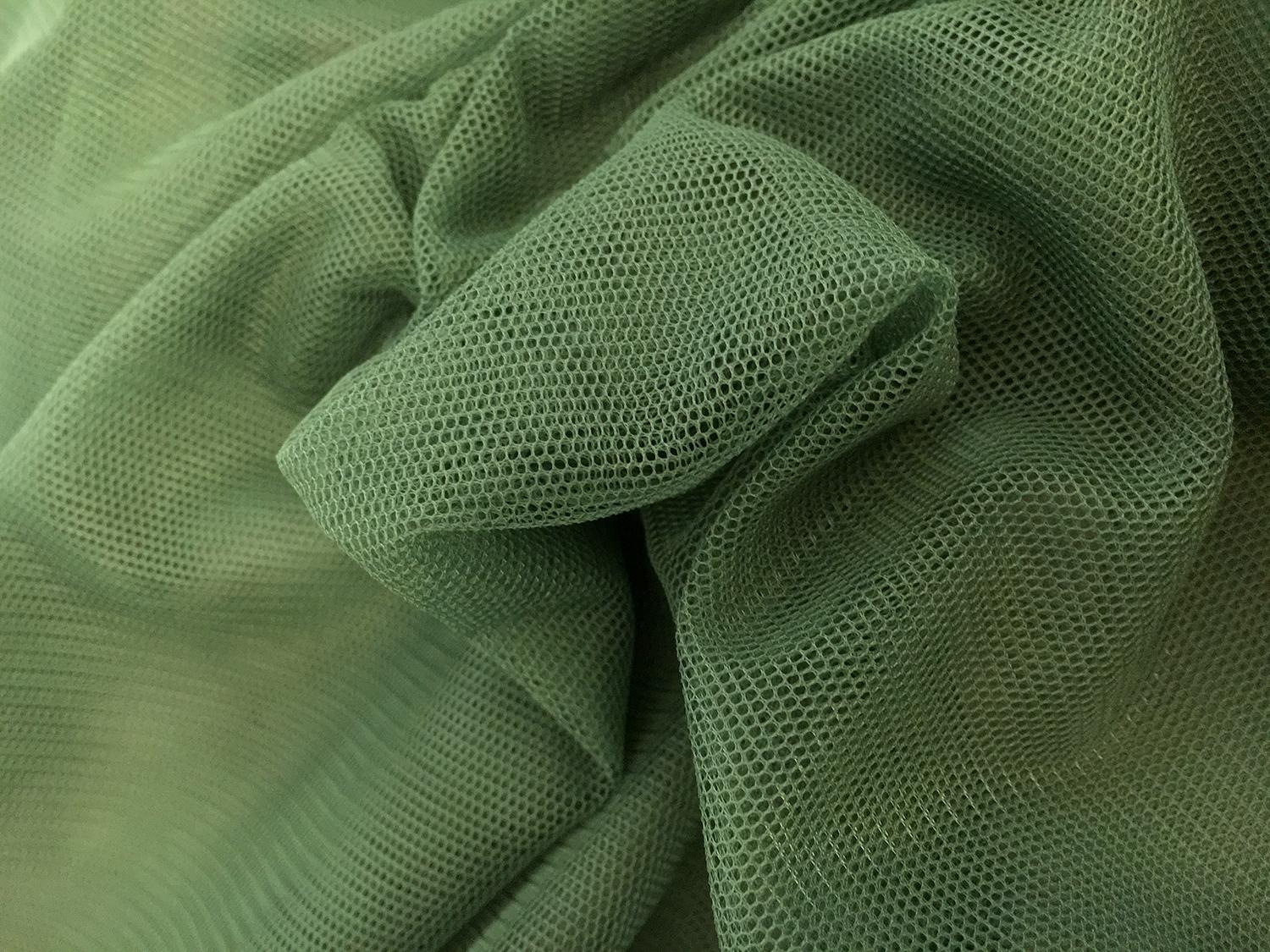 Nylon Bobbinet in Muschio0