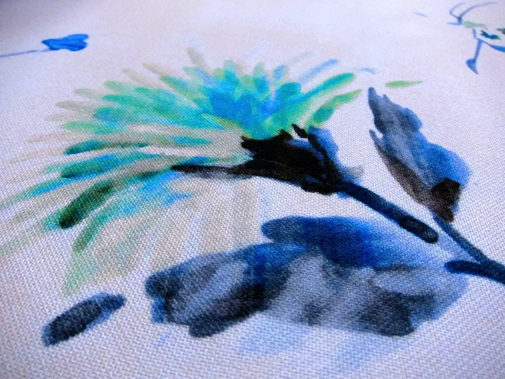 Printed Silk Gazar1