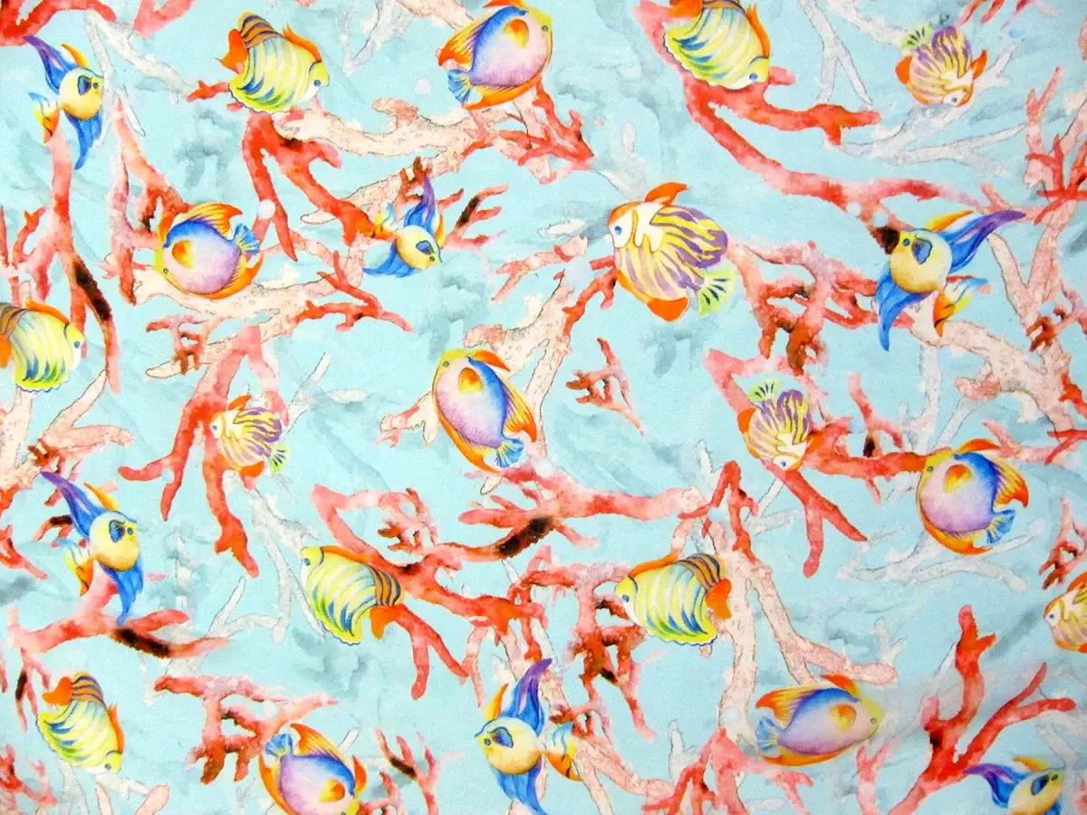 Printed Silk Chiffon0