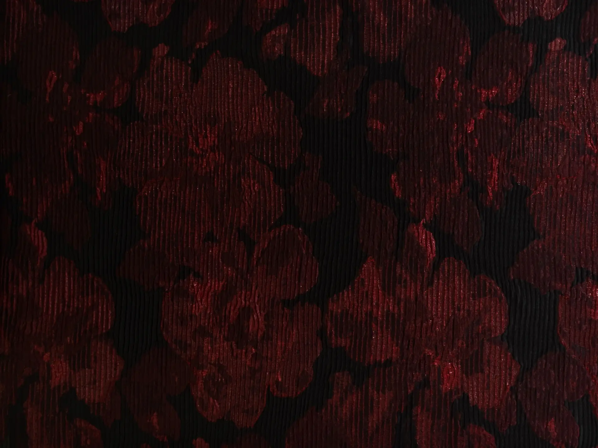 Metallic Matelassé Brocade with Faint Floral Jacquard Patterns0