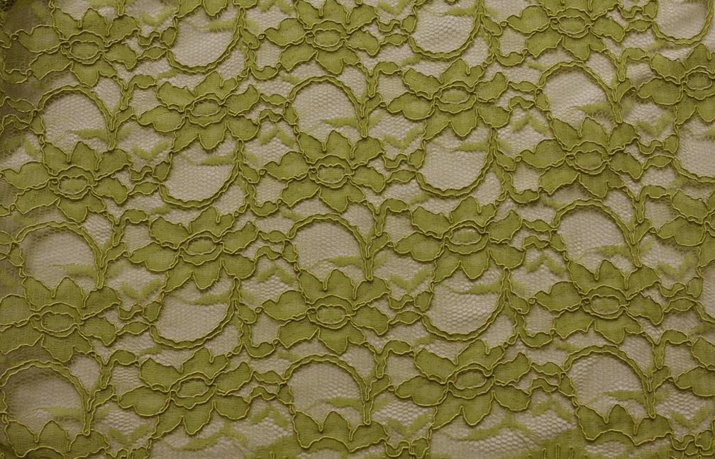 Cotton Nylon Alençon Lace0