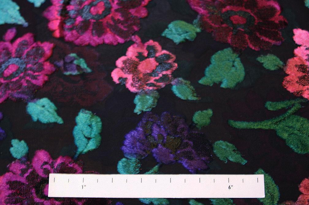 Silk Lurex Panné Burnout Velvet2