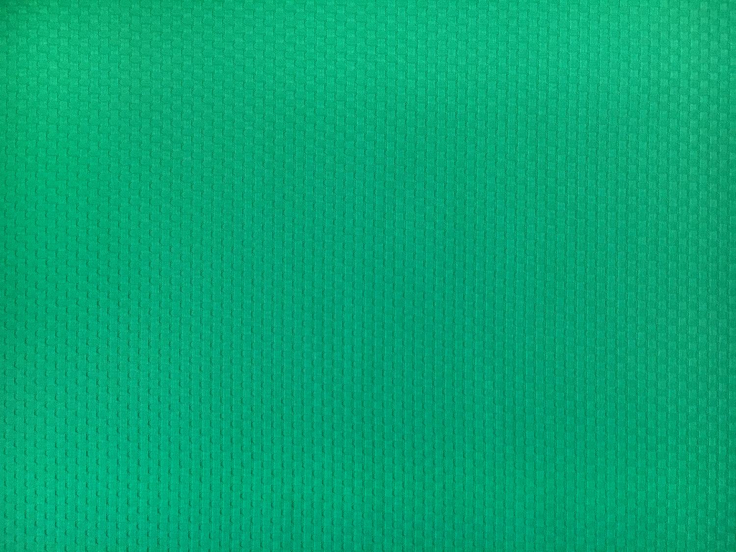 Cotton Stretch Pique in Jade Green2