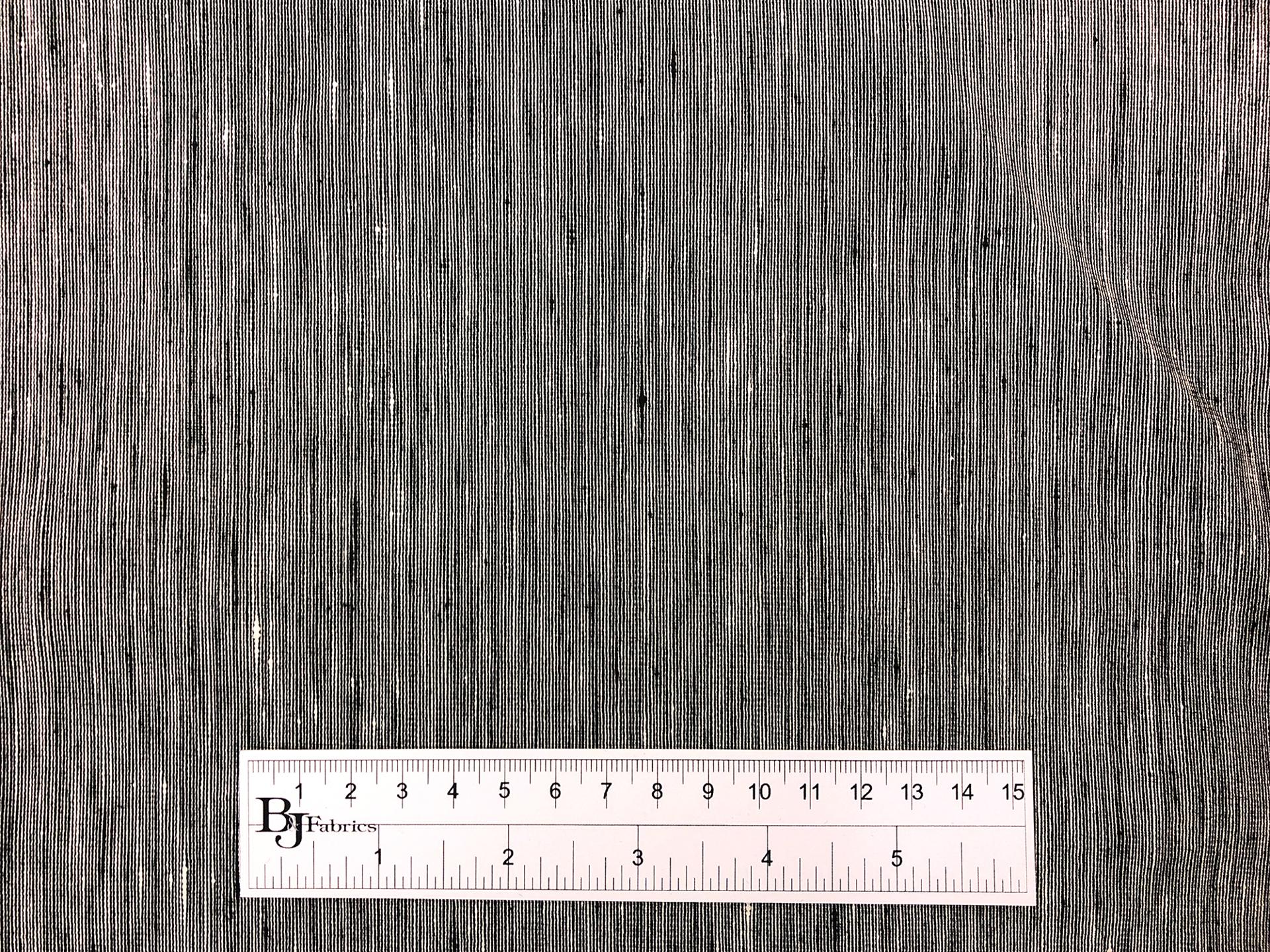 Stretch Linen Rayon Blend in Shark Fin Black4