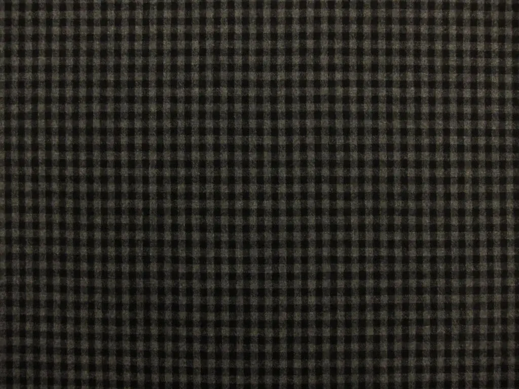 Virgin Wool Lycra Flannel Check1