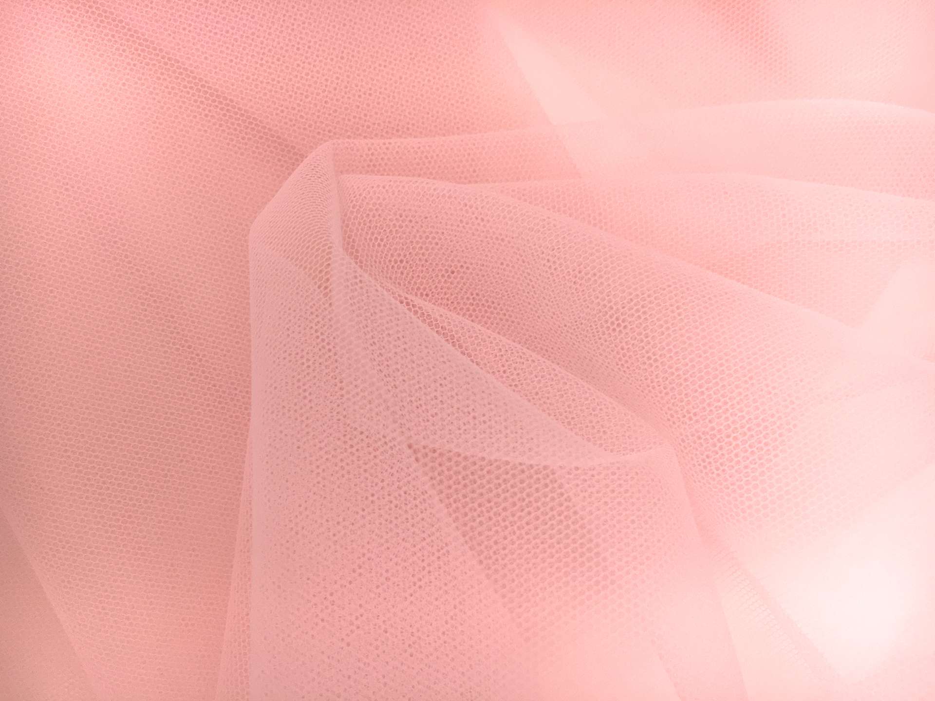 Italian Nylon Tulle in Vintage Rose0
