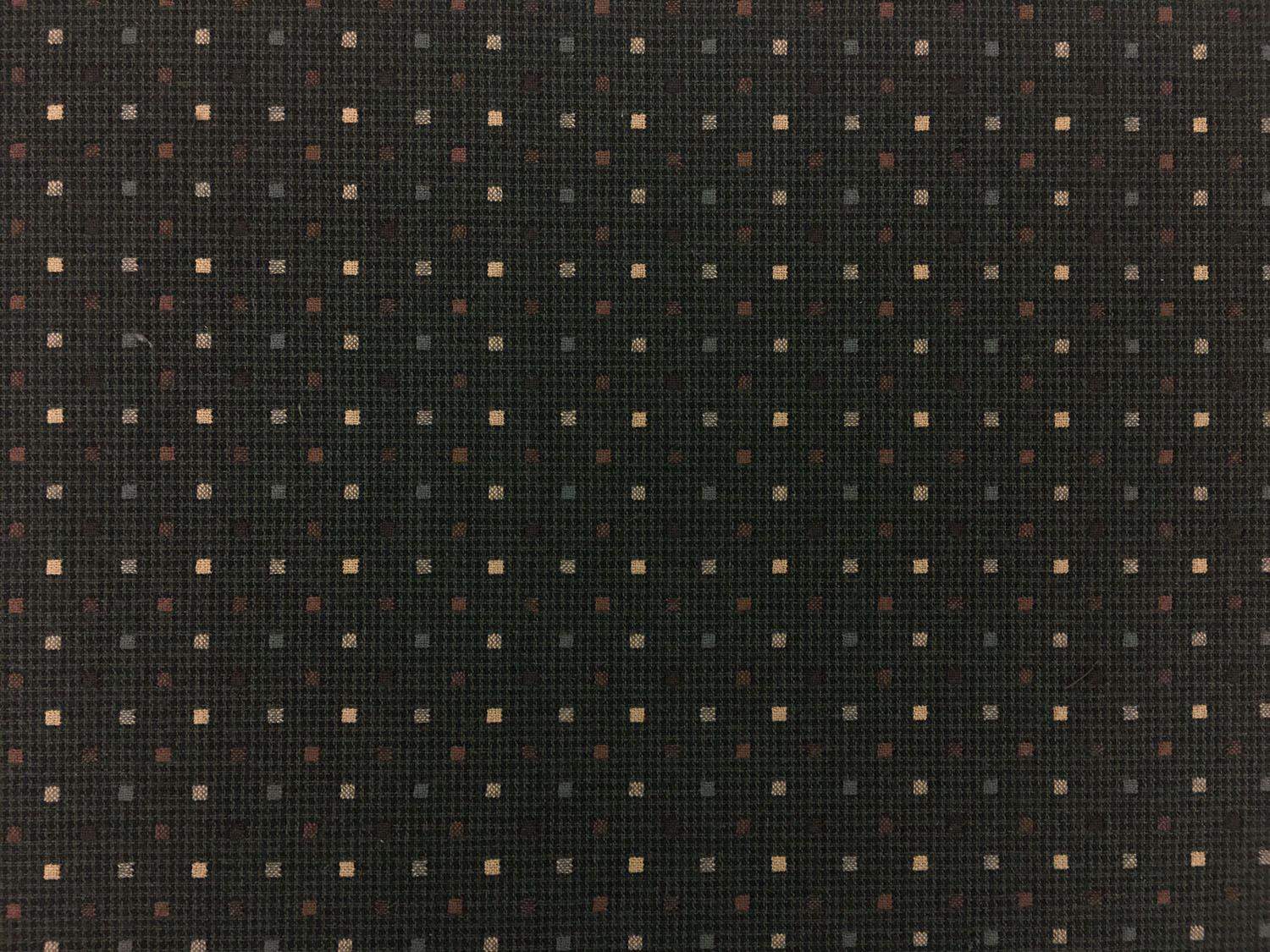 Japanese Cotton Woven Novelty With Little Multicolor Squares 0