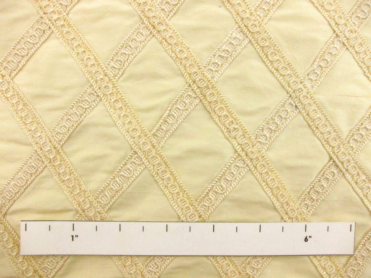 Trim Embroidered Silk Shantung1